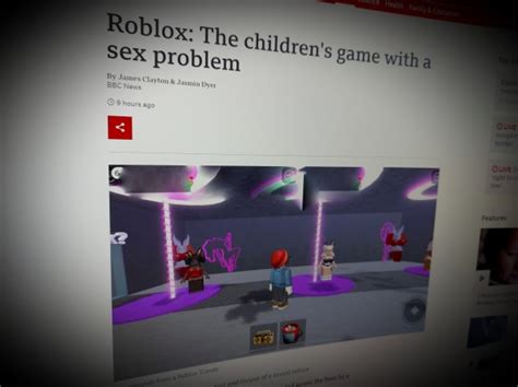 Roblox: The childrens game with a sex problem